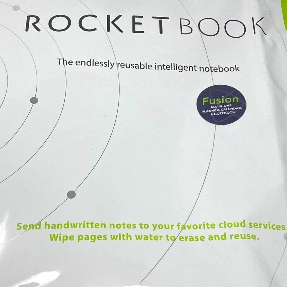 Rocketbook Planner & Notebook Fusion Reusable Smart Planner & Notebook - Picture 7 of 7